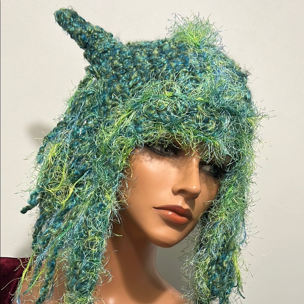 Unique Bluish Green Unisex Hat